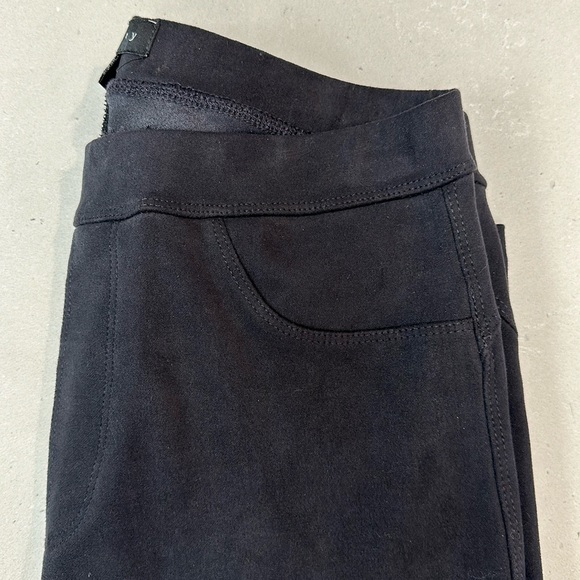 Anthropologie Sanctuary, Runway Leggings Poly/Spandex BLK Suede - Picture 4 of 12